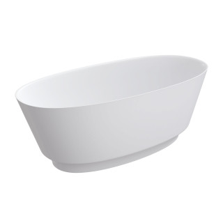 Badewanne freistehend OMNIRES NEO M+, 158x72 cm, mit Siphon - weiß Glanz