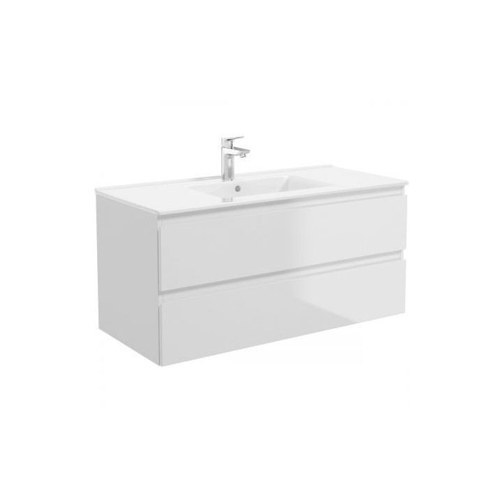 Aufsatzwaschtisch Oltens Hamnes, 60x42,5cm, oval, ohne Überlauf, powłoka SmartClean, weiß