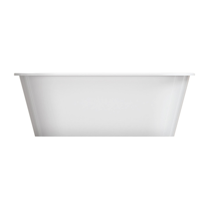 Badewanne freistehend OMNIRES PARIS M+, 156 x 69 cm - weiß Glanz