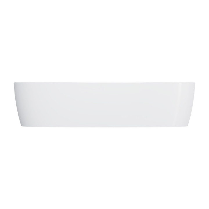 Aufsatzwaschtisch OMNIRES ATLANTA , 51 x 39 cm - weiß Glanz
