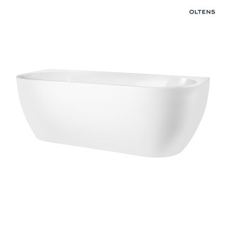Oltens Folda Badewanne freistehend 170x72 cm oval Acryl- - weiß