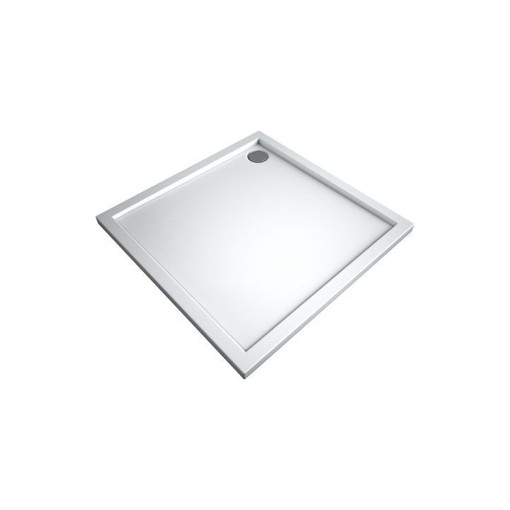 Oltens Superior Duschwanne półokragły 90x90 cm Acryl- - weiß