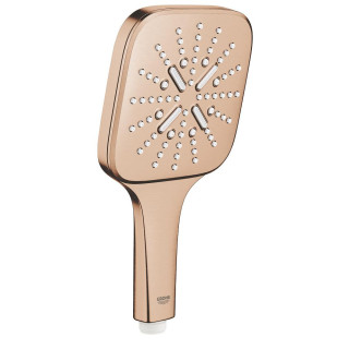 Handbrause Grohe Rainshower Smartactive 130, 3-strumieniowa, brushed warm sunset