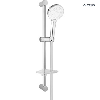 Dusch-set Oltens Saxan EasyClick Alling 60 mit Seifenschale - Chrom