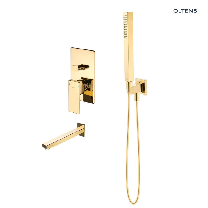 Set Oltens Molle Set Wannen-prysznicowy Unterputz - golden