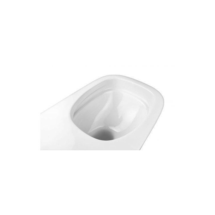 Set Oltens Gulfoss Becken WC hängend PureRim mit WC-Sitz mit Softclosing