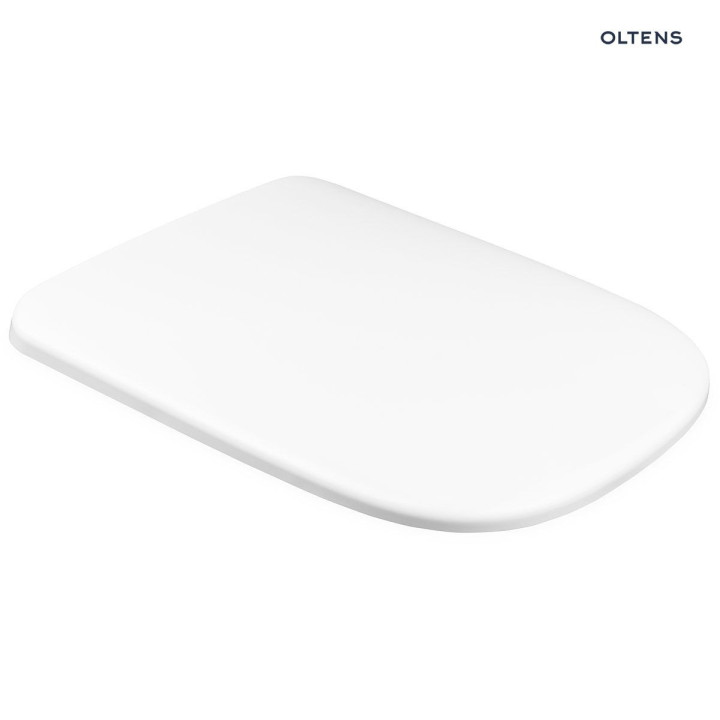 Oltens Gulfoss WC-Sitz hart mit Softclosing Slim - weiß