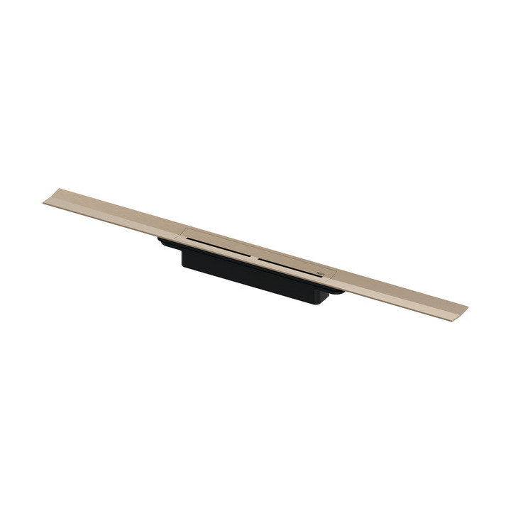 Rost profilu prysznicowego TECEdrainprofile, bunt powłoka PVD, 1000mm, czerwone Gold szczotkowane
