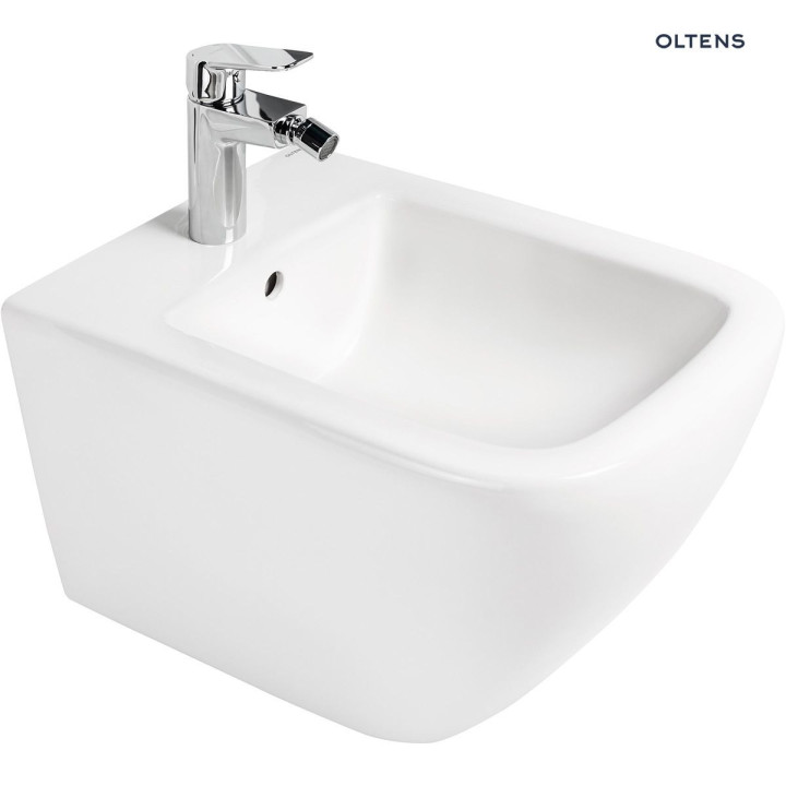 Oltens Vernal Bidet hängend mit Schicht SmartClean - weiß 