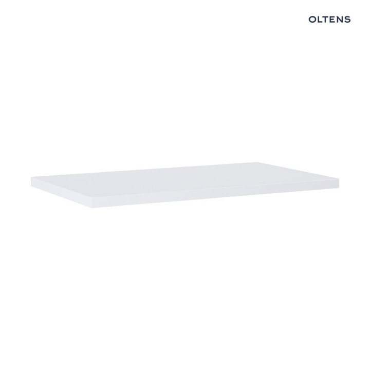Oltens Vernal blat 80 cm naszafkowy - weiß Glanz