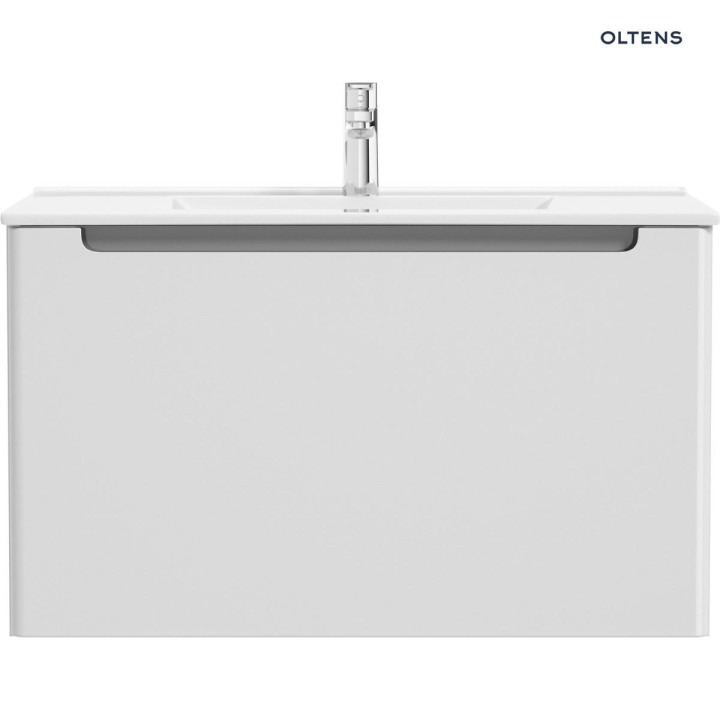 Oltens Jog Waschtisch z szafką 80 cm - weiß