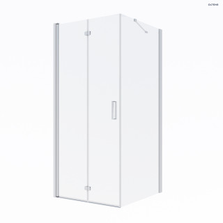 Oltens Trana Kabine quadratisch 80x80 cm Tür otwierane