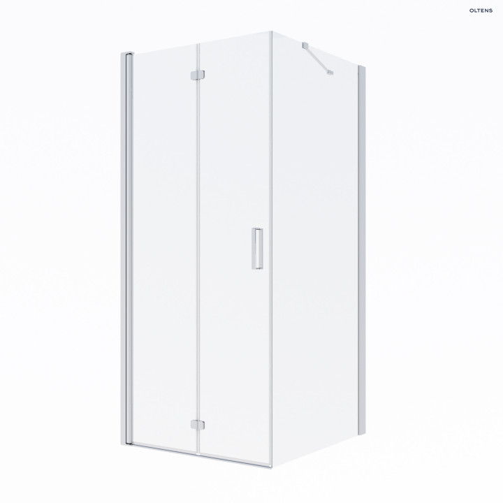 Oltens Trana Kabine quadratisch 80x80 cm Tür otwierane