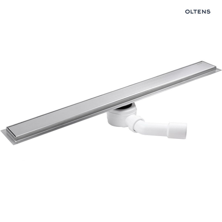 Oltens Langan 90 uniwersalny 2w1 Abfluss prysznicowy liniowy 90 cm mit Flansch