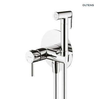Oltens Molle Bidetarmatur Unterputz mit Handbrause Dusch- - Chrom