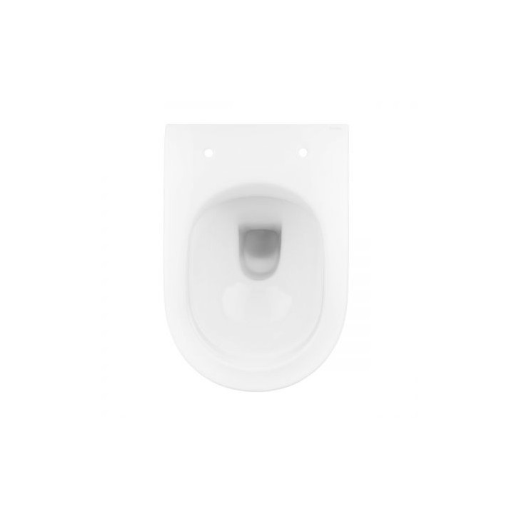 Oltens Holsted Becken WC hängend PureRim SamrtClean mit Sitz mit Softclosing - weiß 