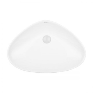 Oltens Tive Aufsatzwaschtisch 59x40 cm - weiß