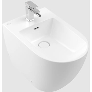 Bidet Villeroy & Boch/Subway 3.0, stehend, 370 x 600 mm, Weiss Alpin CeramicPlus