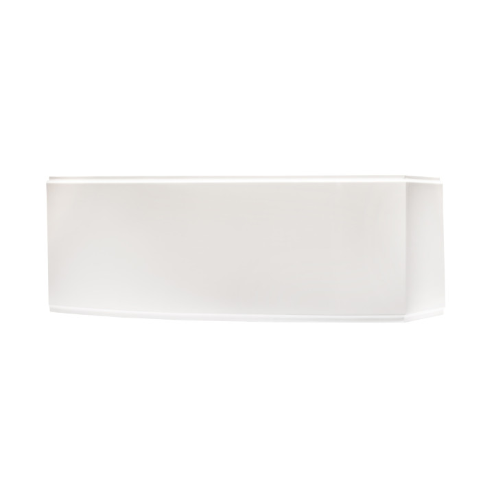Asymmetrisch Eck- Badewanne Acryl- Roca Nicole 160x80 cm, links mit Hydromassage Effects Gold - weiß