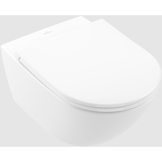 Becken WC Tiefspül- Villeroy & Boch/Subway 2.0 - bez kołnierza wewnętrznego, abgehängt, Almond CeramicPlus