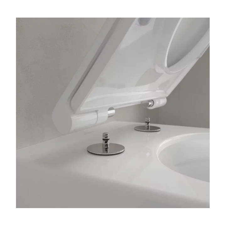 Becken WC Tiefspül- Villeroy & Boch/Subway 2.0 - bez kołnierza wewnętrznego, abgehängt, Almond CeramicPlus