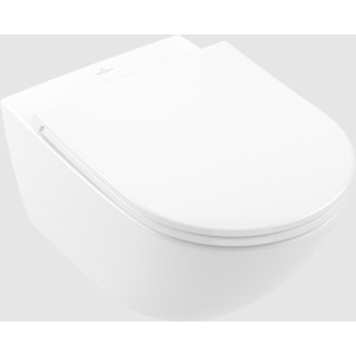  Villeroy & Boch Universo TwistFlush Combi-Pack, abgehängt, wraz z TwistFlush, Weiss Alpin