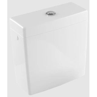 Villeroy & Boch Subway 2.0 Spülkasten, dopływ z boku oder z tyłu, Weiss Alpin CeramicPlus