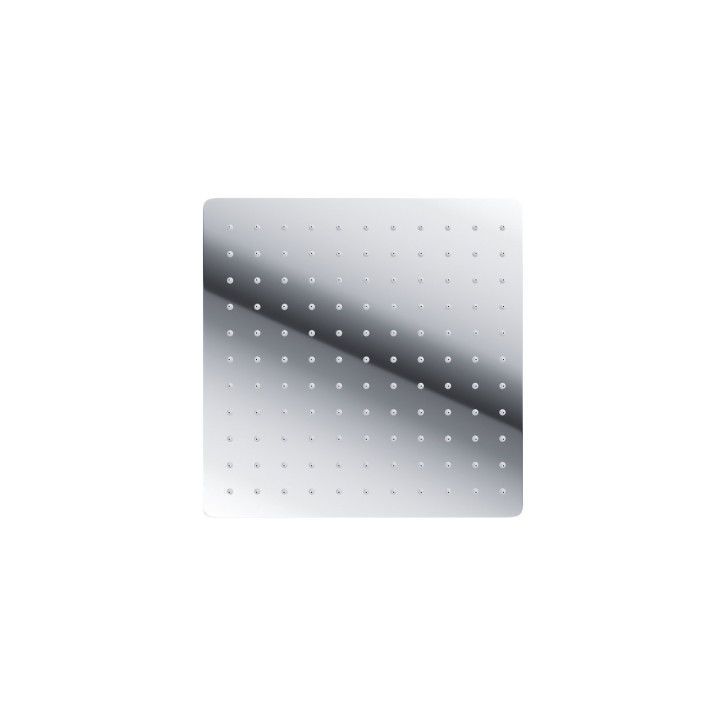Kopfbrause Brause- Corsan stalowa schwarz quadratisch 25 cm