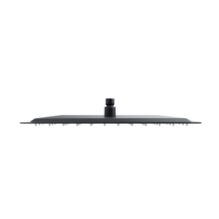 Kopfbrause Brause- Corsan stalowa schwarz quadratisch 25 cm