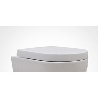 Wc-sitz Massi Decos Mini Slim Duro für das Becken, weiß