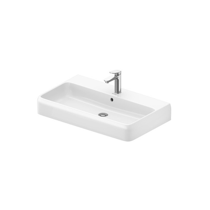 Waschtisch mit unterschrank Duravit Qatego - Weiß glänzend