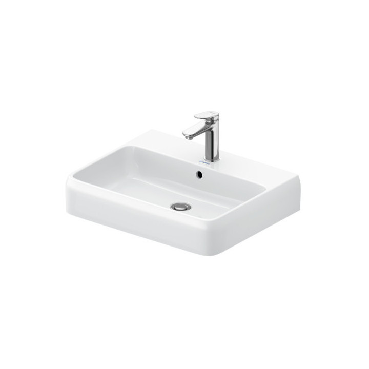 Waschtisch geschliffen 50x42cm, Duravit Qatego - Weiß glänzend (HyG)