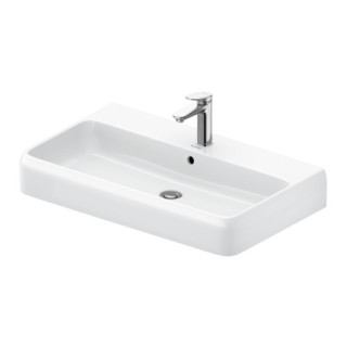 Waschtisch geschliffen 60x47cm, Duravit Qatego - Weiß glänzend (HyG)