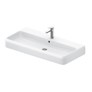 Waschtisch geschliffen 80x47cm, Duravit Qatego - Weiß glänzend (HyG)