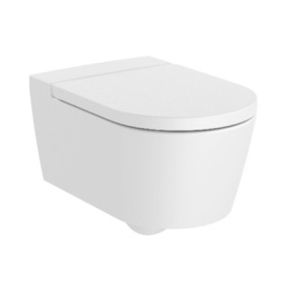 Becken WC abgehängt ROCA Rimless Round - Weiß matt