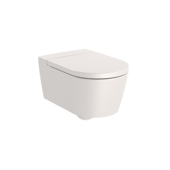 Becken WC abgehängt ROCA Rimless Round - Weiß matt
