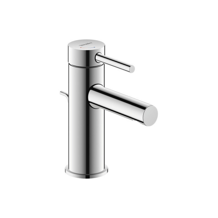 Einhebel- Waschtischarmatur S FreshStart, Duravit Circle - Chrom glänzend