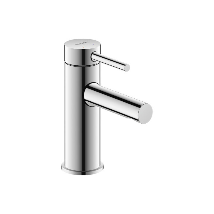 Einhebel- Waschtischarmatur S FreshStart, Duravit Circle - Chrom glänzend