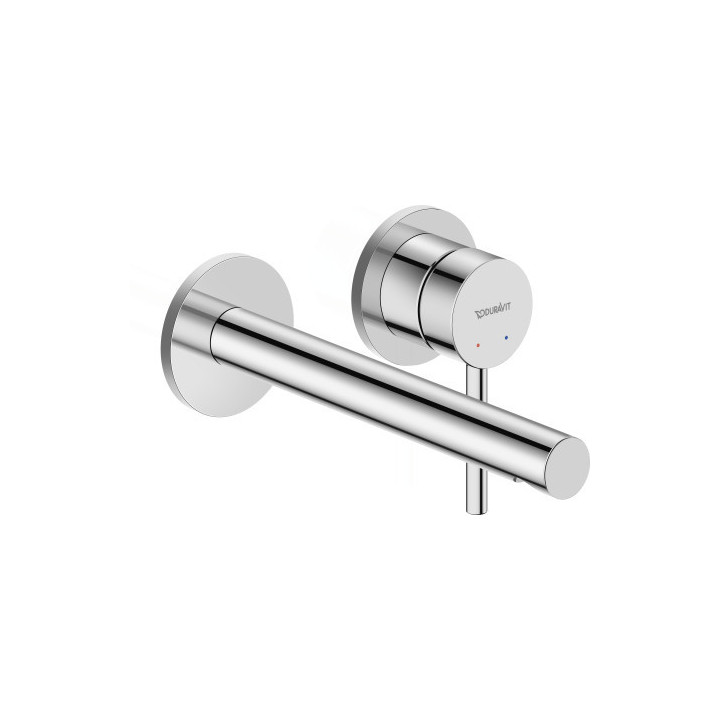 Einhebel- Waschtischarmatur L , Duravit Circle - Chrom glänzend