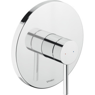 Einhebel- Brausearmatur Unterputz, Duravit Circle - Chrom glänzend