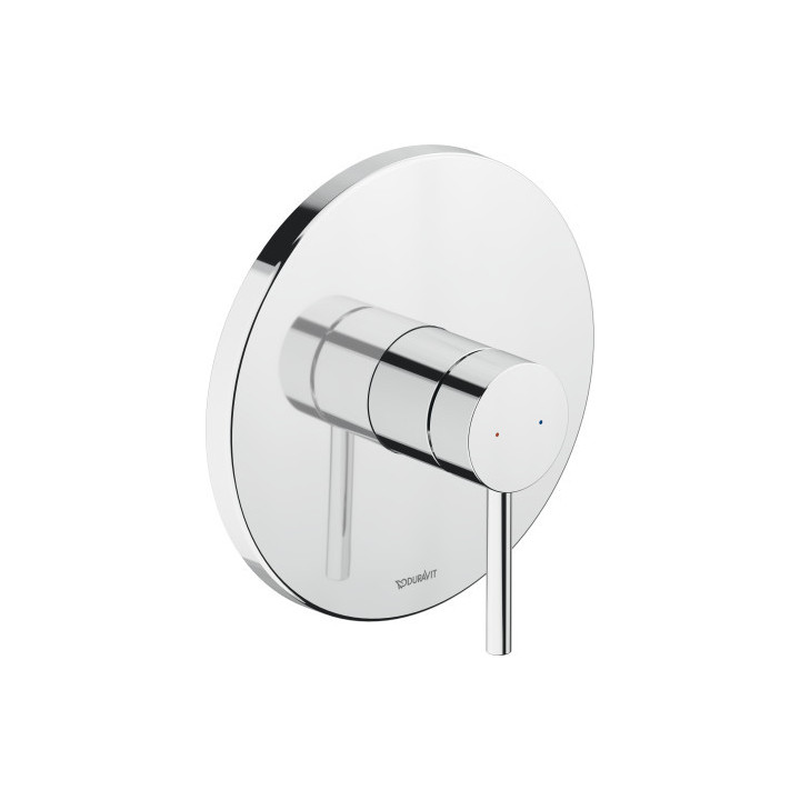 Einhebel- Brausearmatur Unterputz, Duravit Circle - Chrom glänzend