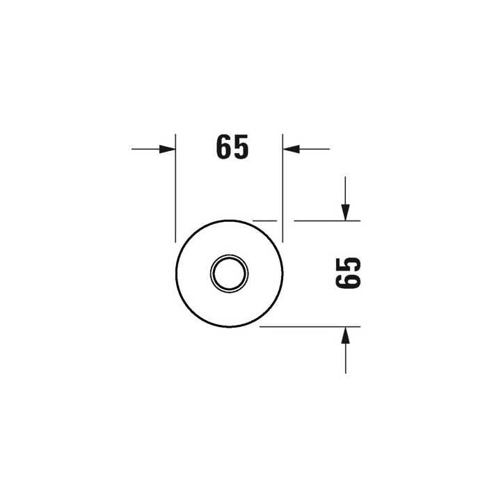 Arm Dusch- Duravit - Rostfreier stahl szczotkowana