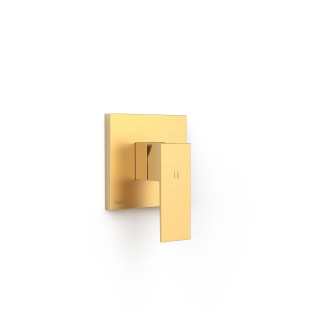 Maskownica do wpuszczanego korpusu 1-drożnego Rapid-box, TRES CUADRO - 24-K Gold