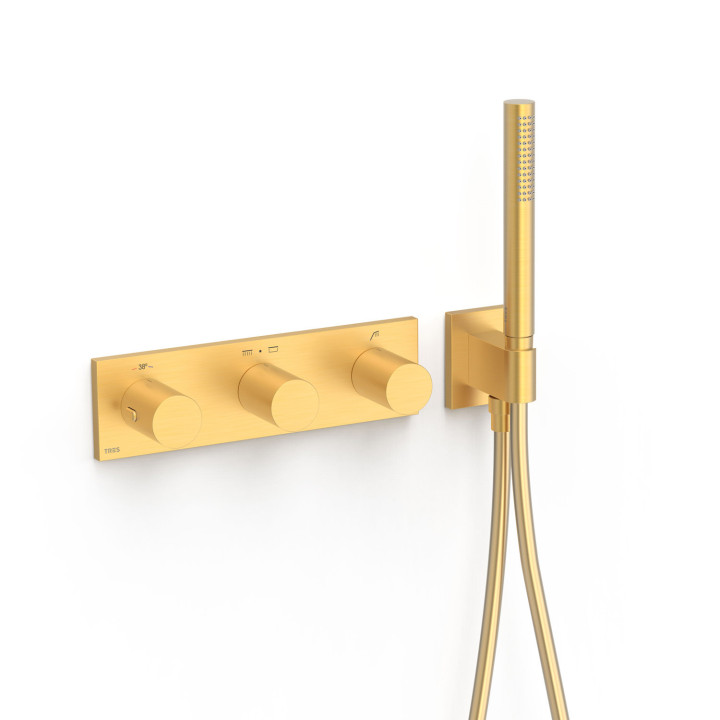 Thermostat-unterputzarmatur 3-drożna, TRES B-SYSTEM - Chrom