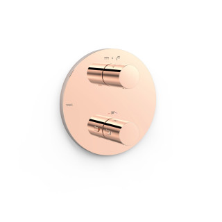 Maskownica do wpuszczanego korpusu 2-drożnego, TRES THERM-BOX - 24-K Gold Matowe