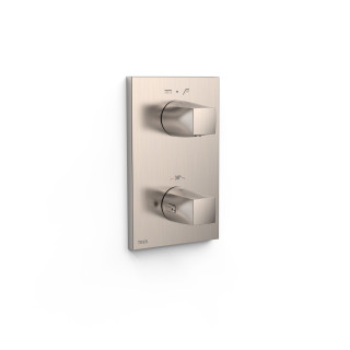 Maskownica do wpuszczanego korpusu 2-drożnego, TRES THERM-BOX - Weiß Matt