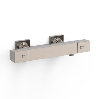 Thermostat-armatur zur wandmontage Dusch-, TRES OVER-WALL - Weiß Matt
