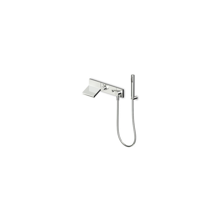 Bateria Zucchetti Pan wannowa podtynkowa z natryskiem- sanitbuy.pl