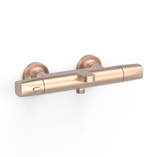 Thermostat-armatur zur wandmontage Badewannen- i Dusch-, TRES OVER-WALL - 24-K Gold Matowe