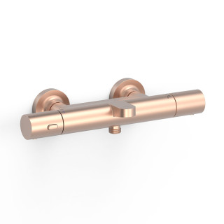 Thermostat-armatur zur wandmontage Badewannen- i Dusch-, TRES OVER-WALL - 24-K Gold Matowe